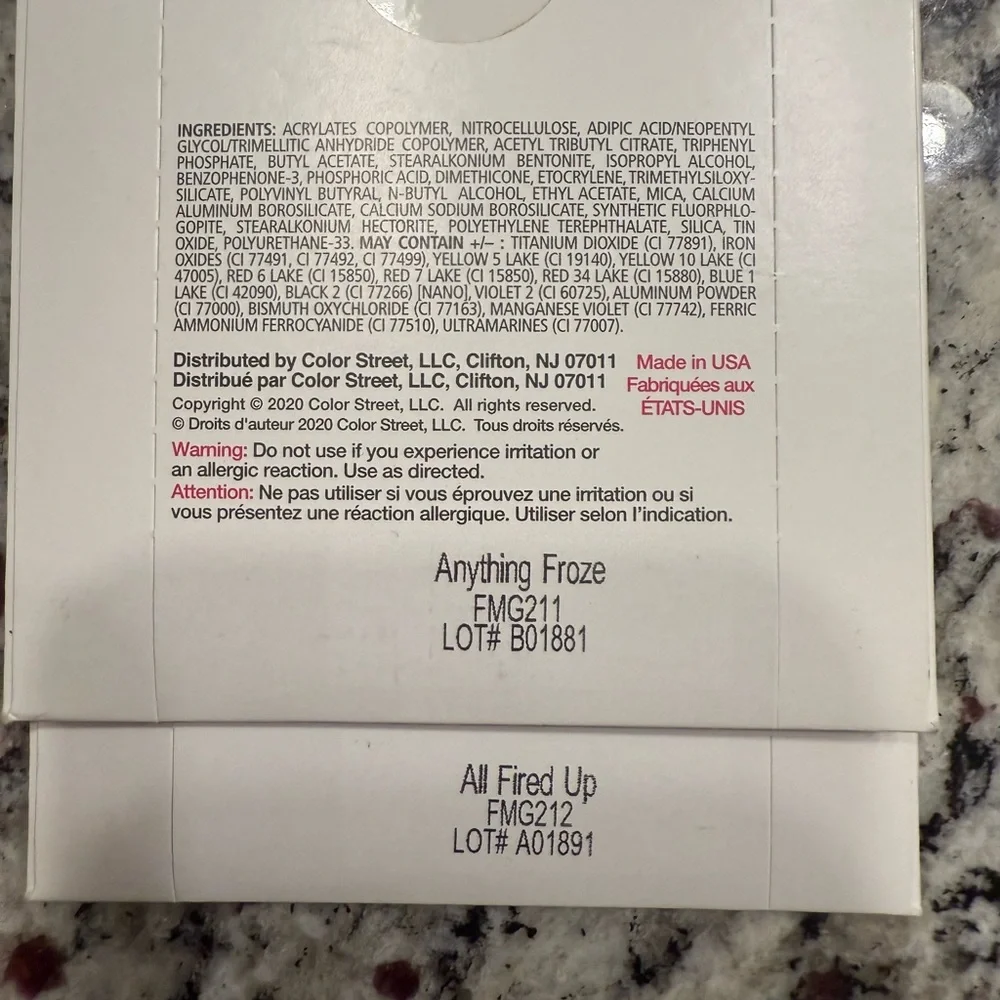 Color Street Bundle of 20 sets - Picture 9 of 9